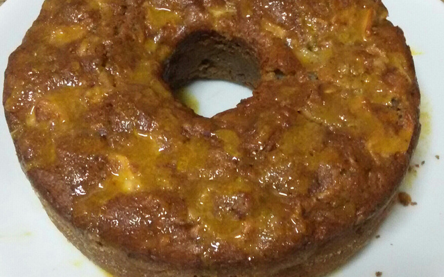 Bolo de maçã light