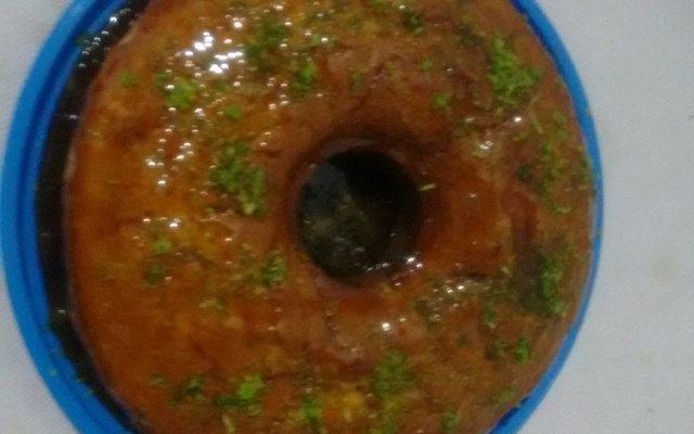 Bolo de laranja de liquidificador