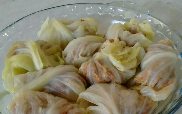 Repolho recheado light