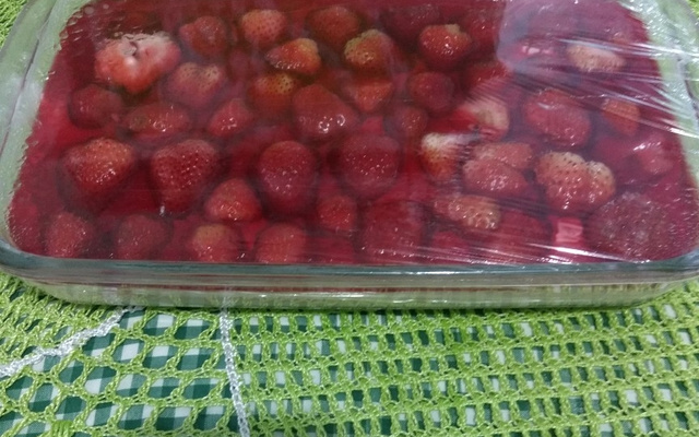 Sobremesa de morango