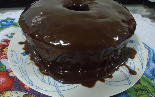 Bolo de chocolate da Lelê