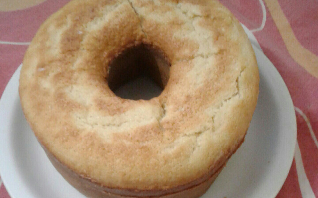 Bolo caseiro fofíssimo