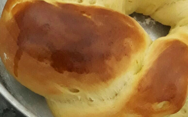 Pão caseiro simples