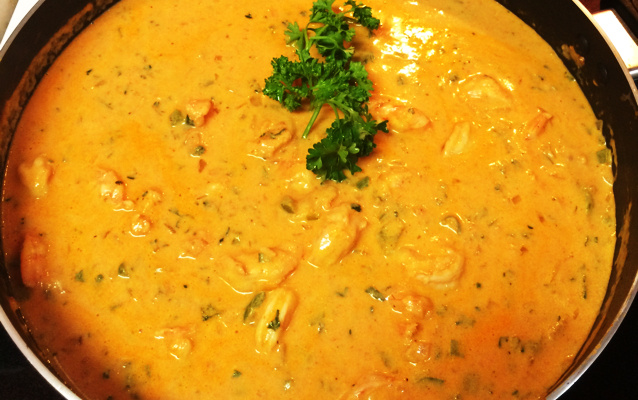 Moqueca de camarão maranhense