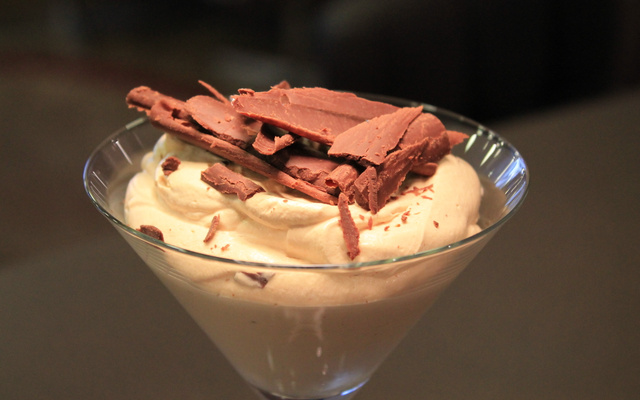 Mousse de doce de leite