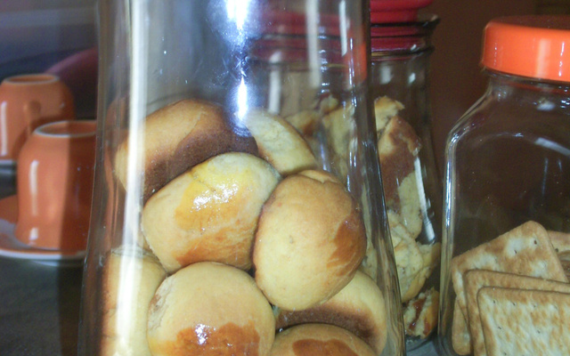 Pão de minuto com goiabada