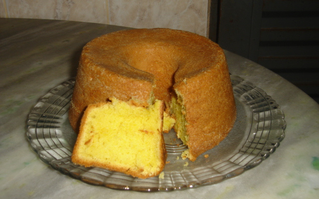 Bolo da casca da laranja