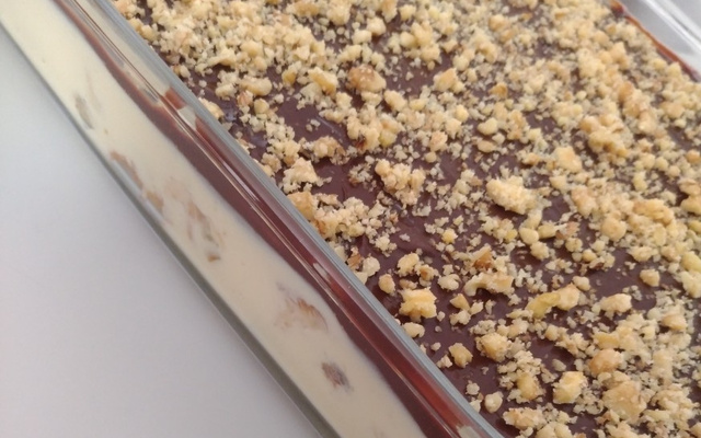 Pavê Natalino de Maracujá com Panetone