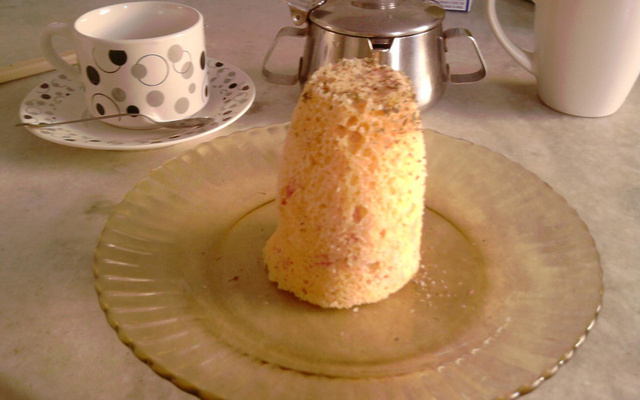 Torta salgada de 3 minutos