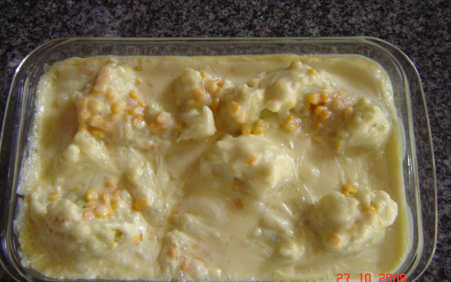 Falso souflé de couve-flor