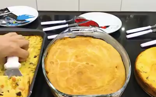 Torta de ricota no liquidificador 