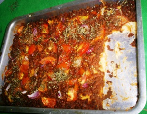 Torta rápida de soja