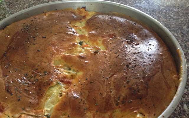 Torta de frango rápida