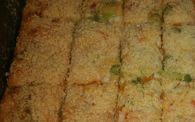 Bolo salgado de liquidificador