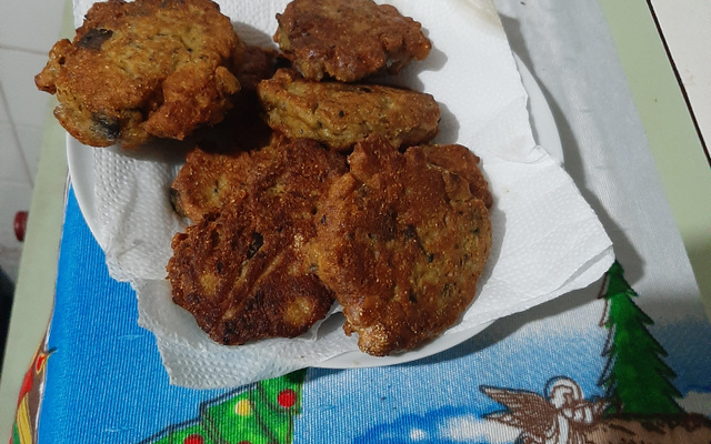 Bolinho de berinjela 