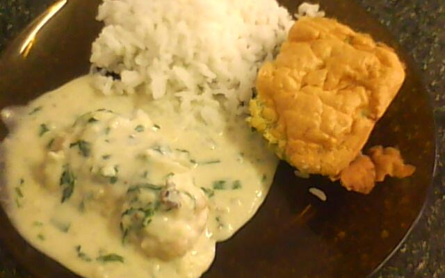 Peixe ao molho branco