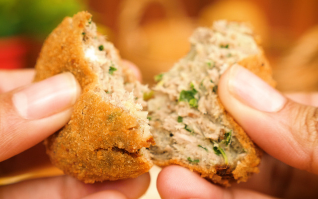 Bolinho de churrasco