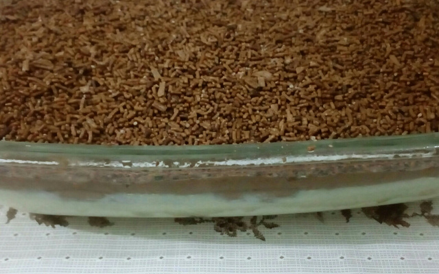 Sobremesa gelada tipo prestígio