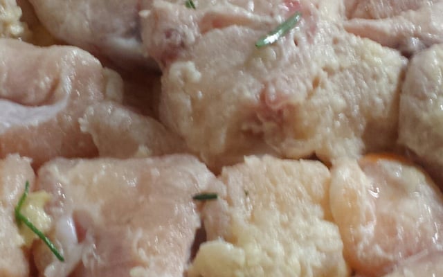 Pintado ao forno com legumes