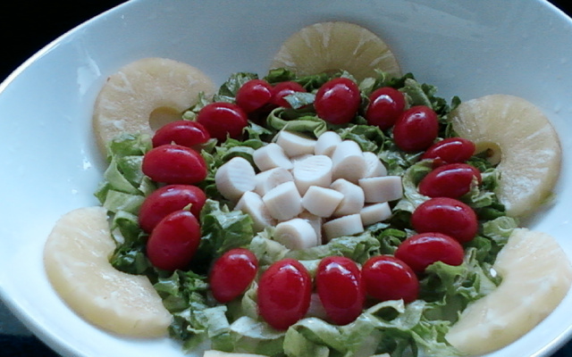 Salada chique da Kélen