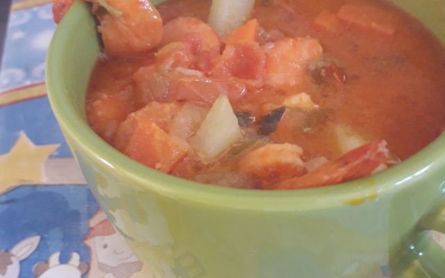 Moqueca de camarão