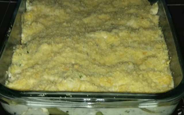 Batata ao forno com sardinha