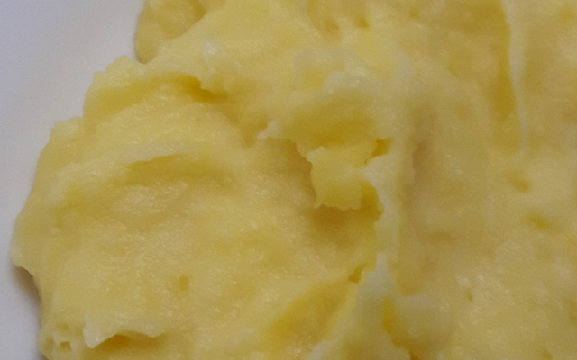 Purê de mandioquinha