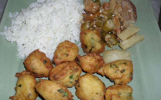 Bolinho de mandioquinha