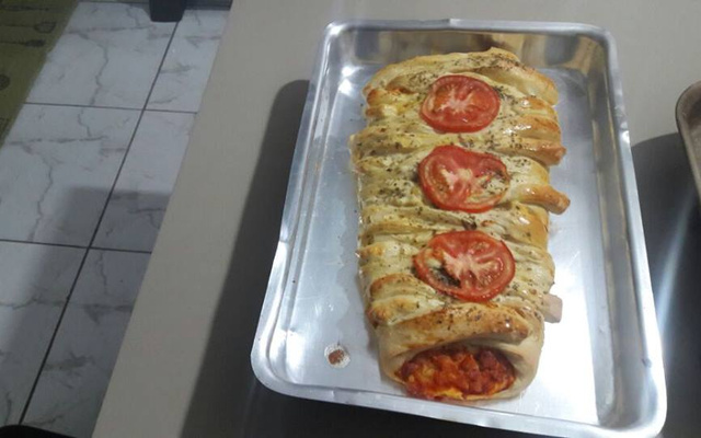 Pão de Pizza rápido