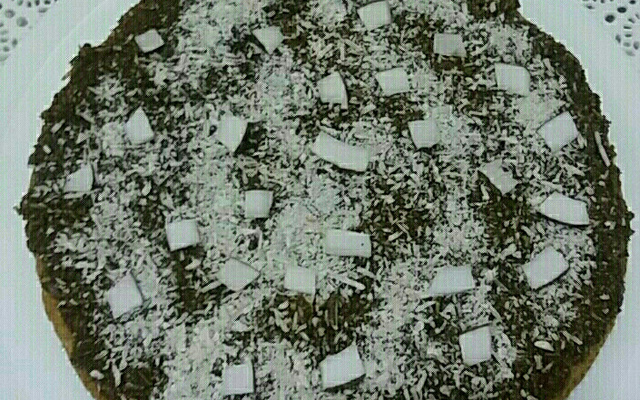 Bolo de milho com coco e aveia