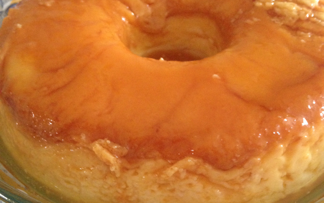 Pudim de leite e ovos