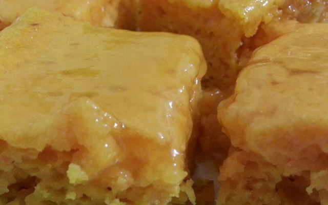 Calda para bolo de laranja