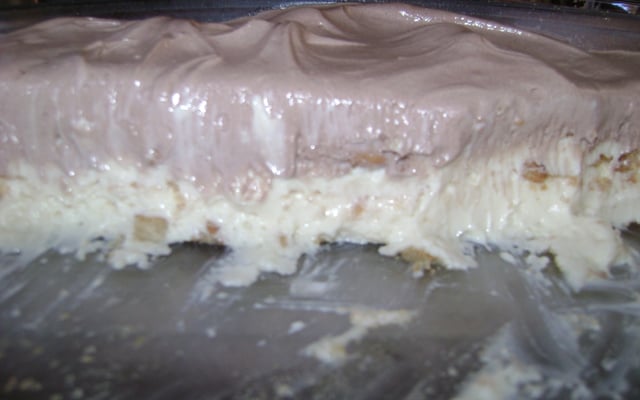 Pavê de limão e chocolate