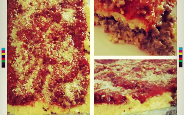 Polenta recheada divina