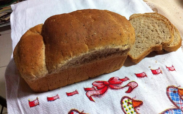 Pão integral da Valda