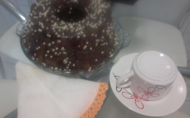 Bolo maravilhoso de chocolate