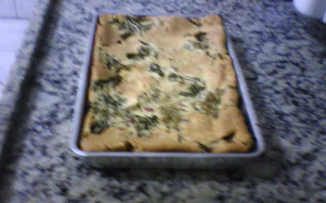 Torta fácil de brócolis