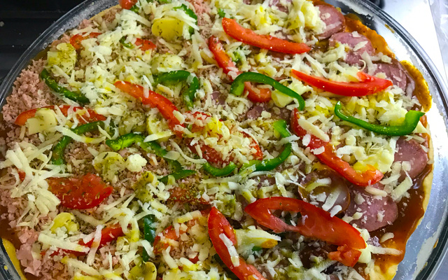 Pizza de liquidificador