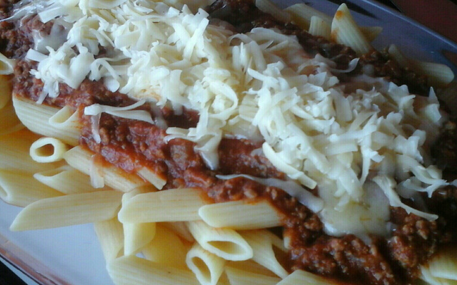 Macarrão à bolonhesa