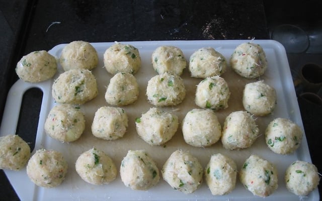 Bolinho de bacalhau português