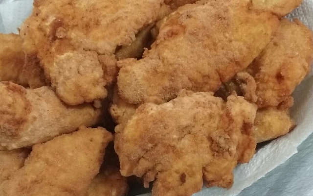 Filé de peito de frango à milanesa