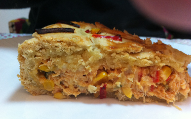 Torta de frango - Massa podre