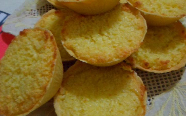 Queijadinha de casquinha nota 1000