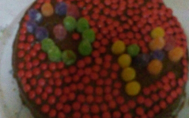 Bolo de iogurte e creme de avelã