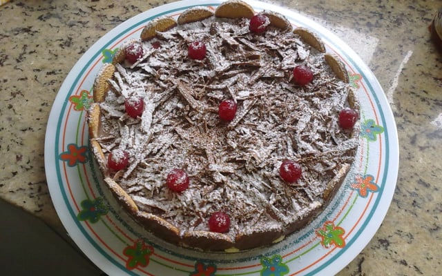 Torta holandesa com chocolate