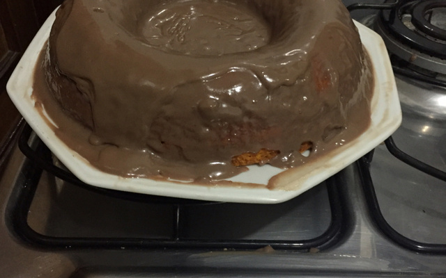 Bolo de cenoura no liqüidificador