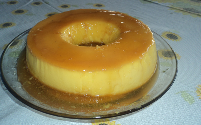 Pudim de leite condensado diferente