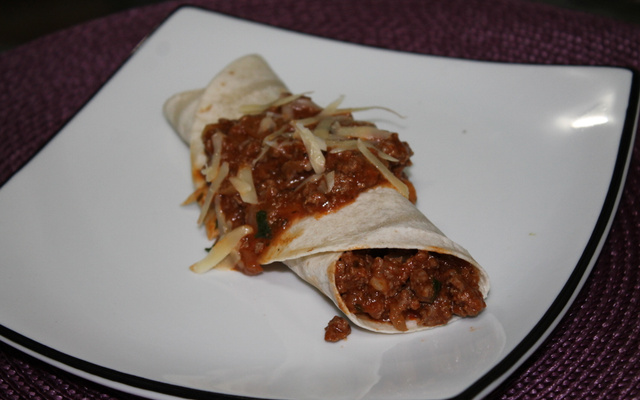 Panqueca de carne moída