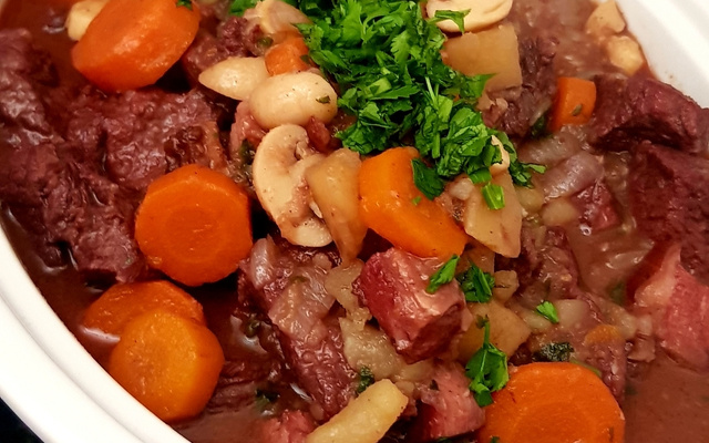 Beef bourguigon