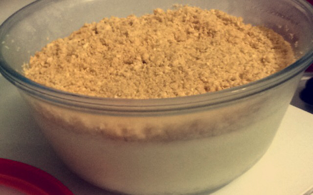 Mousse de limão com bis